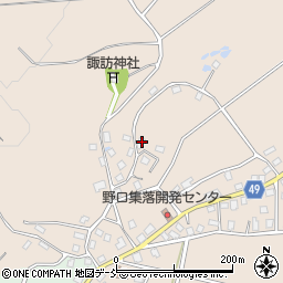 新潟県十日町市野口561周辺の地図