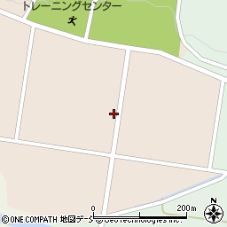 福島県白河市大信上新城鳥居田周辺の地図