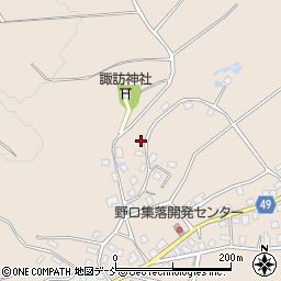 新潟県十日町市野口533周辺の地図