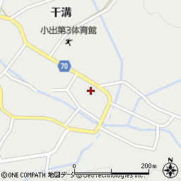 新潟県魚沼市干溝1225周辺の地図