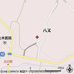 福島県石川郡玉川村南須釜八又75周辺の地図