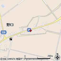 新潟県十日町市野口1254周辺の地図