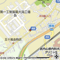 新潟県上越市大潟区犀潟229周辺の地図