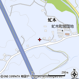 福島県双葉郡広野町上浅見川虻木周辺の地図