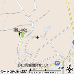 新潟県十日町市野口576周辺の地図