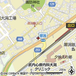 新潟県上越市大潟区犀潟284周辺の地図