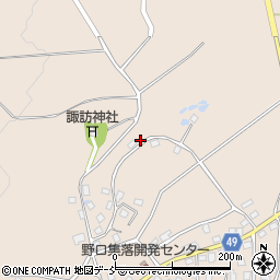 新潟県十日町市野口570-1周辺の地図