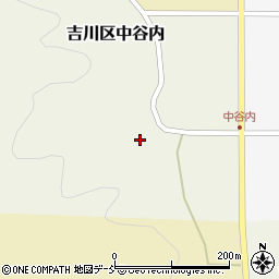 新潟県上越市吉川区中谷内92周辺の地図