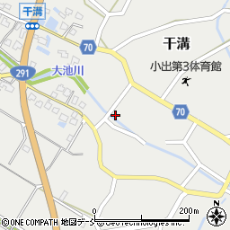 新潟県魚沼市干溝1250周辺の地図