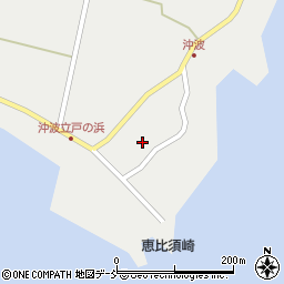 石川県鳳珠郡穴水町沖波ホ周辺の地図