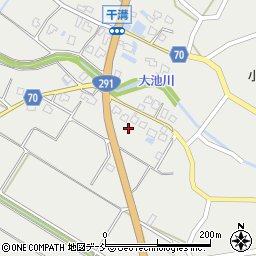 新潟県魚沼市干溝778-1周辺の地図