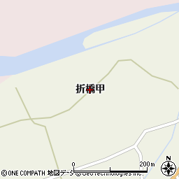 福島県南会津町（南会津郡）田島（折橋）周辺の地図