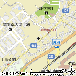 新潟県上越市大潟区犀潟223-7周辺の地図