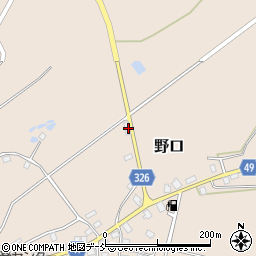 新潟県十日町市野口628周辺の地図