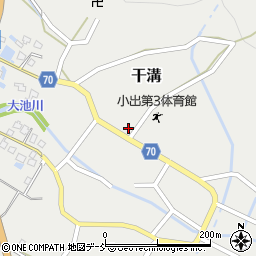新潟県魚沼市干溝1316周辺の地図