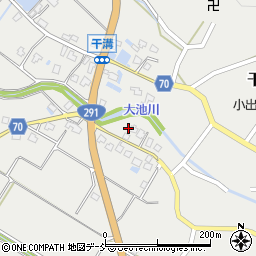 新潟県魚沼市干溝735周辺の地図