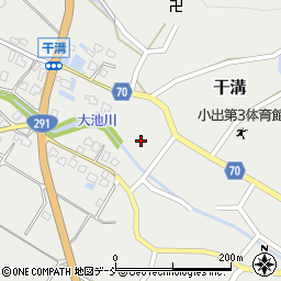 新潟県魚沼市干溝1257周辺の地図