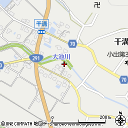 新潟県魚沼市干溝740周辺の地図