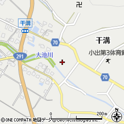新潟県魚沼市干溝1257周辺の地図
