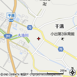 新潟県魚沼市干溝1307周辺の地図