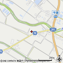 新潟県魚沼市干溝605周辺の地図