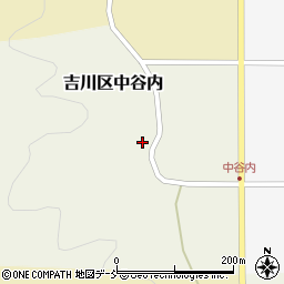 新潟県上越市吉川区中谷内252周辺の地図