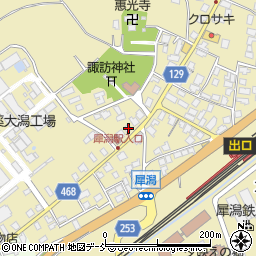 新潟県上越市大潟区犀潟216-2周辺の地図