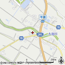 新潟県魚沼市干溝721周辺の地図