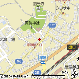 新潟県上越市大潟区犀潟215-2周辺の地図