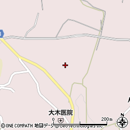 福島県玉川村（石川郡）南須釜（後八又）周辺の地図
