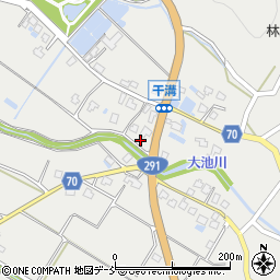 新潟県魚沼市干溝1686周辺の地図