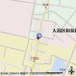 新潟県上越市大潟区高橋新田323-2周辺の地図