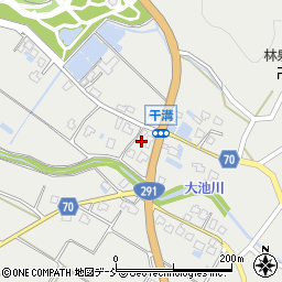 新潟県魚沼市干溝1677周辺の地図
