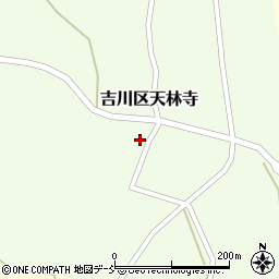 新潟県上越市吉川区天林寺1134周辺の地図