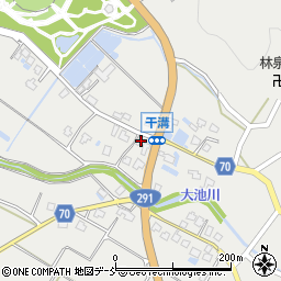 新潟県魚沼市干溝1457周辺の地図