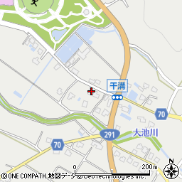 新潟県魚沼市干溝1676周辺の地図