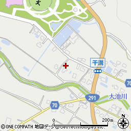 新潟県魚沼市干溝1671周辺の地図