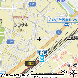 新潟県上越市大潟区犀潟624-16周辺の地図