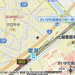 新潟県上越市大潟区犀潟624-3周辺の地図