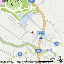 新潟県魚沼市干溝1513周辺の地図