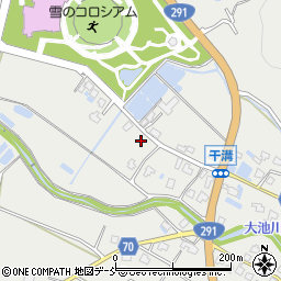 新潟県魚沼市干溝1640周辺の地図
