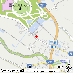 新潟県魚沼市干溝1517周辺の地図