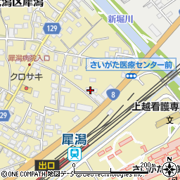 新潟県上越市大潟区犀潟646周辺の地図