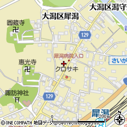 新潟県上越市大潟区犀潟158周辺の地図