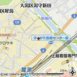 新潟県上越市大潟区犀潟665-28周辺の地図