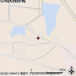 新潟県上越市吉川区西野島718-1周辺の地図