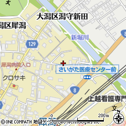 新潟県上越市大潟区犀潟665周辺の地図