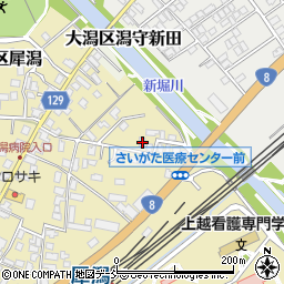 新潟県上越市大潟区犀潟665-16周辺の地図