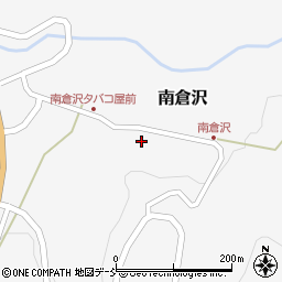 福島県南会津郡下郷町南倉沢居平周辺の地図