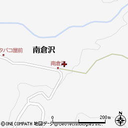 福島県南会津郡下郷町南倉沢墻ノ内周辺の地図